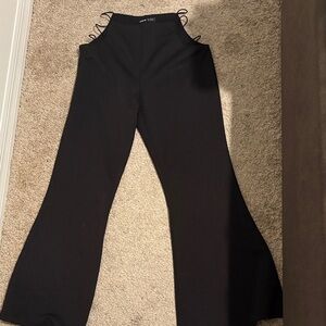 SHEIN Black Wide-Leg Jumpsuit